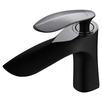 NA13405 INNADA New design  High quality Matt black Lavatory Faucet Brass Bathroom Sinks  Faucets